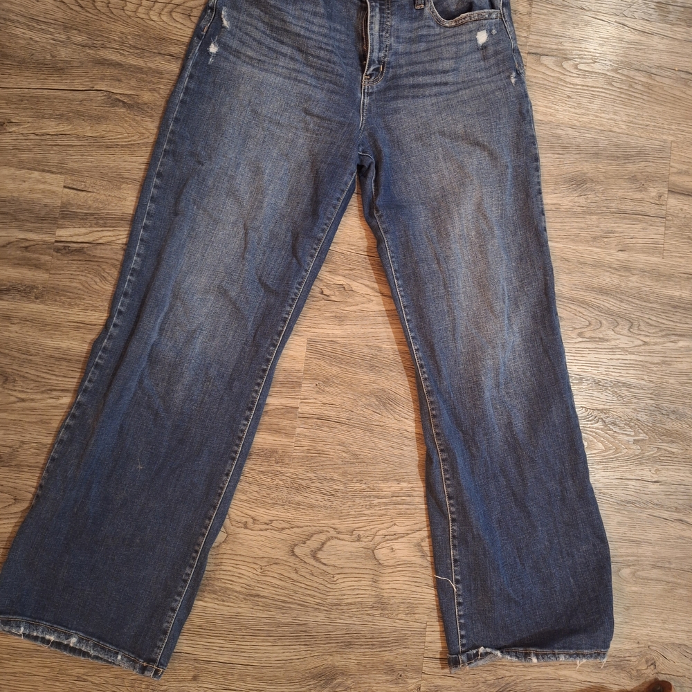 KanCan Medium Blue Wide Leg Jeans
